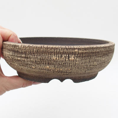 Ceramic bonsai bowl - fired in a gas oven 1240 ° C - 2