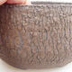 Ceramic bonsai bowl 12 x 12 x 7.5 cm, cracked color - 2/3