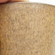 Ceramic bonsai bowl 8 x 8 x 10 cm, color brown - 2/3