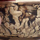 Ceramic bonsai bowl 18 x 18 x 7.5 cm, color cracked - 2/3