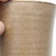 Ceramic bonsai bowl 9.5 x 9.5 x 13.5 cm, brown color - 2/3