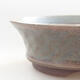 Ceramic bonsai bowl 10 x 10 x 3.5 cm, color green - 2/3