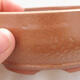 Ceramic bonsai bowl 9 x 9 x 4 cm, color brown - 2/3