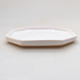 Bonsai tray 13 - 11 x 11 x 1,5 cm, white - 2/2