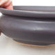 Ceramic bonsai bowl H 15 - 26,5 x 17 x 6 cm, black matt - 2/3