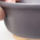 Ceramic bonsai bowl H 31 - 14,5 x 12,5 x 6 cm, black matt - 2/3