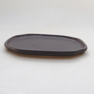 Bonsai water tray H 31 - 15 x 12,5 x 1 cm, black matt - 2
