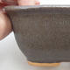 Ceramic bonsai bowl H 38 - 12 x 10 x 5.5 cm, Brown - 2/3