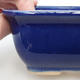 Ceramic bonsai bowl H 38 - 12 x 10 x 5.5 cm, blue - 2/3