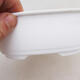 Bonsai bowl plastic MP-4 oval white 16 x 12.5 x 6 cm - 2/3