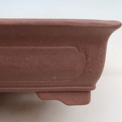 Bonsai bowl 31 x 24 x 9 cm, color brown - 2