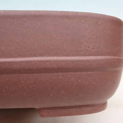 Bonsai bowl 34.5 x 22.5 x 9 cm, color brown - 2