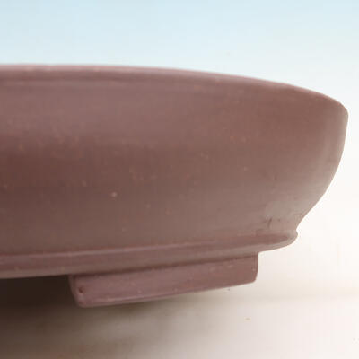 Bonsai bowl 43 x 34 x 8 cm, color brown - 2
