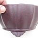 Bonsai bowl 19 x 19 x 9.5 cm, color brown-red - 2/3