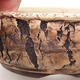 Ceramic bonsai bowl 15 x 15 x 5.5 cm, color cracked - 2/4