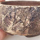 Ceramic bonsai bowl 9.5 x 9.5 x 5 cm, color cracked - 2/4