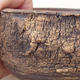 Ceramic bonsai bowl 9.5 x 9.5 x 4.5 cm, color cracked - 2/4