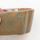 Ceramic bonsai bowl 12 x 9.5 x 4.5 cm, color gray-rusty - 2/3