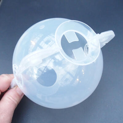 Cutting ball 8 cm transparent - 2
