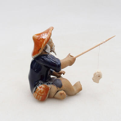 Ceramic figurine - Fisherman F25 - 2