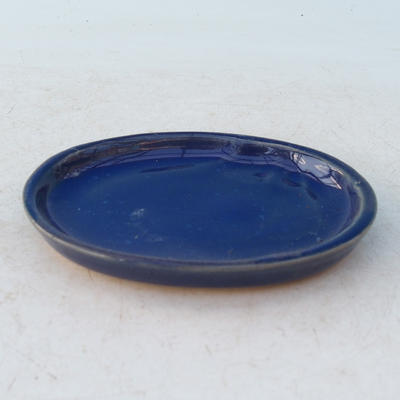 Bonsai water tray H 04 - 10 x 7,5 x 1 cm, blue - 10 x 7.5 x 1 cm - 2
