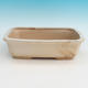 Ceramic bonsai bowl H 07 - 30 x 21,5 x 8,5 cm, beige - 30 x 21,5 x 8,5 cm - 2/3