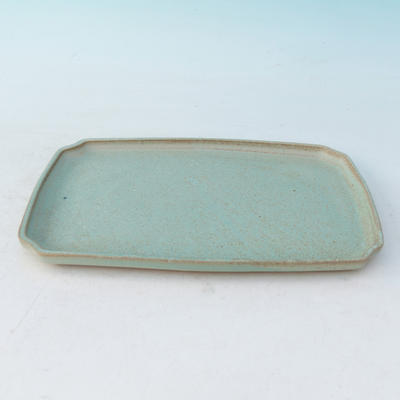 Bonsai water tray H 07p - 27 x 18 x 2 cm, green - 27 x 18 x 2 cm - 2