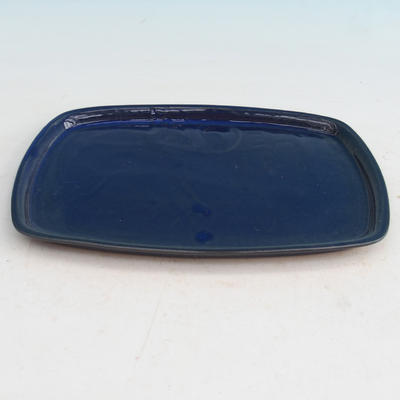 Bonsai water tray H 08 - 23 x 16 x 1,5 cm, blue - 23 x 16 x 1.5 cm - 2