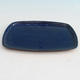 Bonsai water tray H09 - 28 x 19 x 1,5 cm, blue - 28 x 19 x 1.5 cm - 2/2