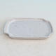Bonsai water tray H 17 - 14 x 10 x 1 cm, white - 14 x 10 x 1 cm - 2/2