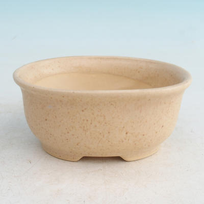 Ceramic bonsai bowl H 30 - 12 x 10 x 5 cm, beige- 12 x 10 x 5 cm - 2