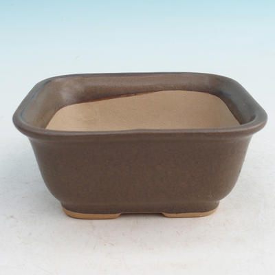 Ceramic bonsai bowl H 36 - 17 x 15 x 8 cm, brown - 17 x 15 x 8 cm - 2