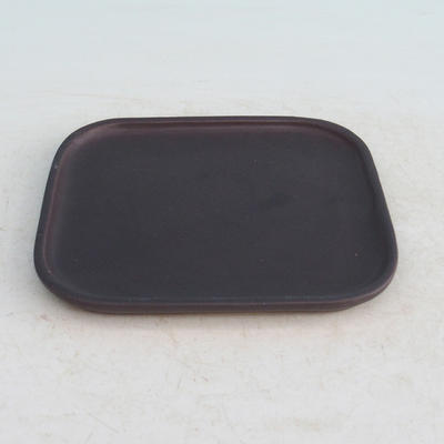 Bonsai tray P 37 - 14 x 13 x 1 cm, black matt - 14 x 13 x 1 cm - 2