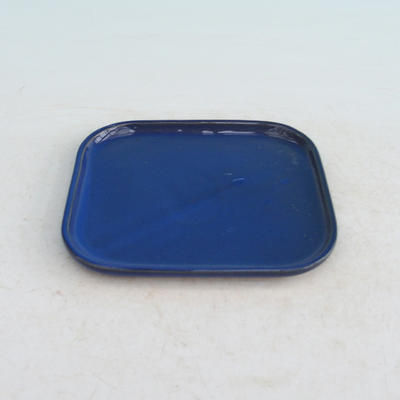 Bonsai tray P 37 - 14 x 13 x 1 cm, blue - 14 x 13 x 1 cm - 2
