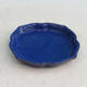 Bonsai tray H 95 - 7 x 7 x 1 cm, blue - 7 x 7 x 1 cm - 2/2