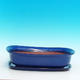 Bonsai bowl tray H10 - bowl 37 x 27 x 10 cm, tray 34 x 23 x 2 cm, blue - bowl 37 x 27 x 10 cm, tray 34 x 23 x 2 cm - 2/3