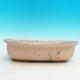 Ceramic bonsai bowl H 10 - 37 x 27 x 10 cm, beige - 37 x 27 x 10 cm - 2/3