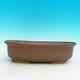 Ceramic bonsai bowl H 10 - 37 x 27 x 10 cm, brown - 37 x 27 x 10 cm - 2/3