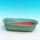 Bonsai bowl tray H10 - bowl 37 x 27 x 10 cm, tray 34 x 23 x 2 cm, green- bowl 37 x 27 x 10 cm, tray 34 x 23 x 2 cm - 2/4