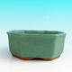 Ceramic bonsai bowl H 13 - 11,5 x 11,5 x 4,5 cm - 2/3