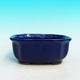 Ceramic bonsai bowl H 31 - 14,5 x 12,5 x 6 cm, blue - 14.5 x 12.5 x 6 cm - 2/3