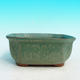 Ceramic bonsai bowl H 31 - 14,5 x 12,5 x 6 cm, green - 14.5 x 12.5 x 6 cm - 2/3