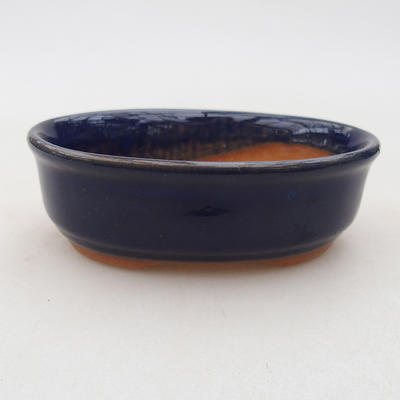 Bonsai bowl, tray H04 - bowl 10 x 7,5 x 3,5 cm, tray 10 x 7,5 x 1 cm - 2