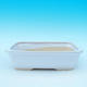 Bonsai pot  and tray of water  H07, white - 2/3