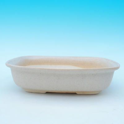 Bonsai bowl + tray H09 - bowl 31 x 21 x 8 cm, tray 28 x 19 x 1,5 cm, beige - bowl 31 x 21 x 8 cm, tray 28 x 19 x 1,5 cm - 2
