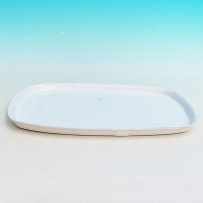 Bonsai water tray H10 - 34 x 23 x 2 cm, white - 34 x 23 x 2 cm - 2