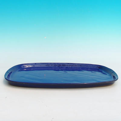 Bonsai water tray H10 - 34 x 23 x 2 cm, blue - 34 x 23 x 2 cm - 2