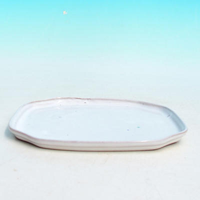 Bonsai water tray H 32 - 12,5 x 10,5 x 1 cm, white - 12.5 x 10.5 x 1 cm - 2