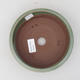 Ceramic bonsai bowl 16 x 16 x 5 cm, color green - 3/4