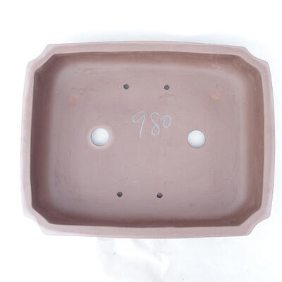 Bonsai bowl 45 x 35 x 10 cm, color brown - 3